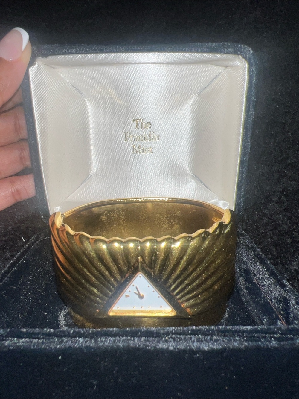 The Franklin Mint Pyramid Watch